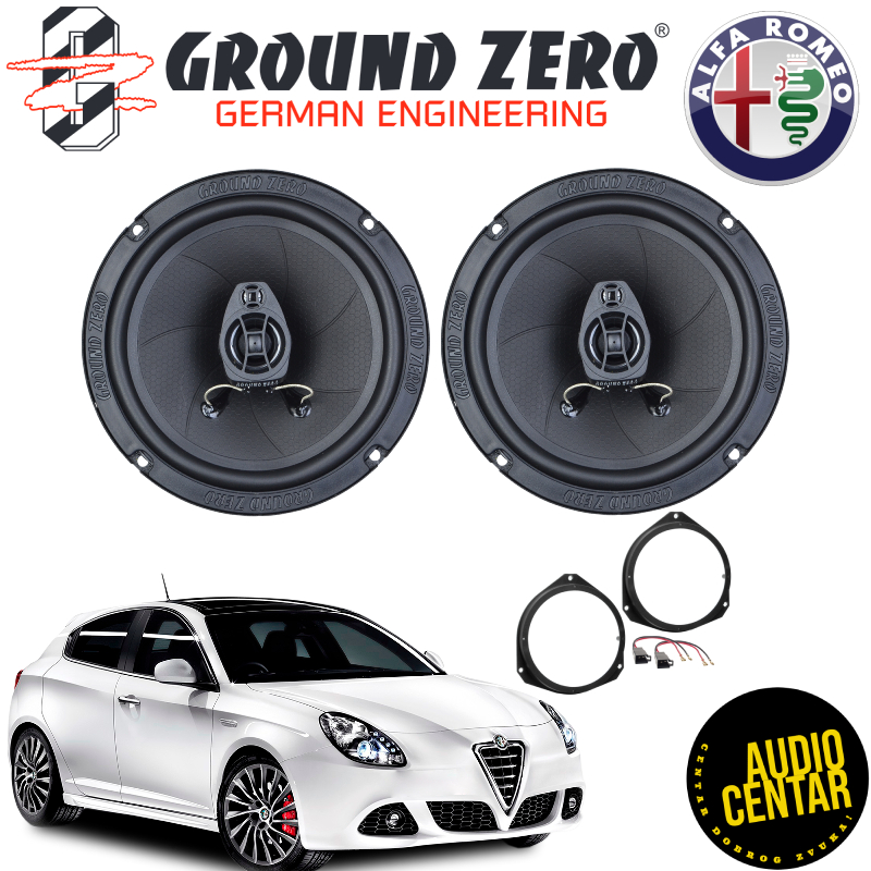 Alfa Romeo Giulietta Komplet Zvu Nika Ground Zero Iridium Cx Audio Centar